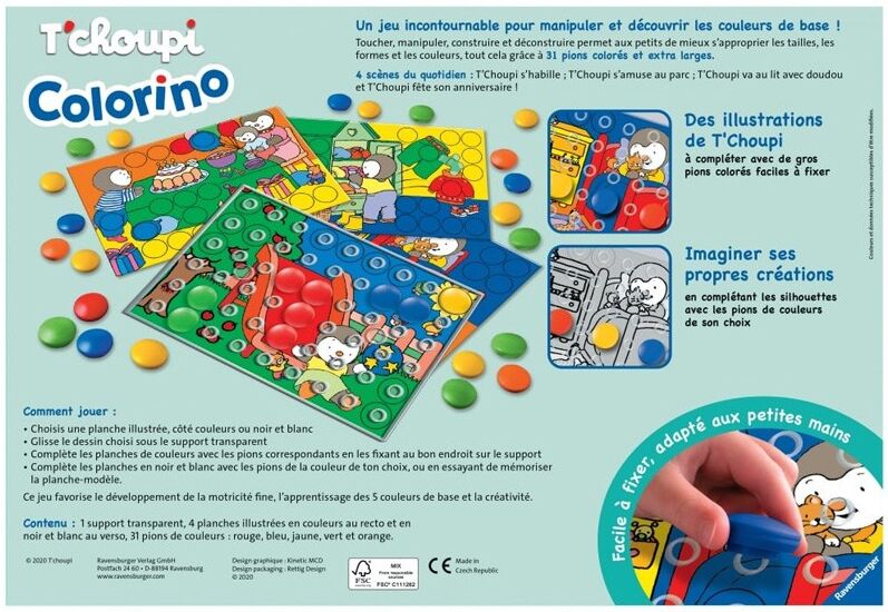 Ravensburger Colorino T'choupi