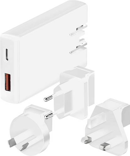 Maxtrack MQ5L Reiseladeadapter 65W USB-A, USB-C