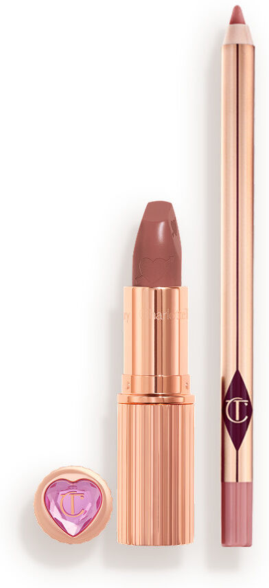 Pillow Talk Love Effect Lip Kit - Lip Kit Charlotte Tilbury 1695 Pillow Talk Love Effect Lip Kit Size: