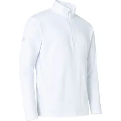 Abacus Layer Junior Dunbar Fleece 1/2-Zip, weiss