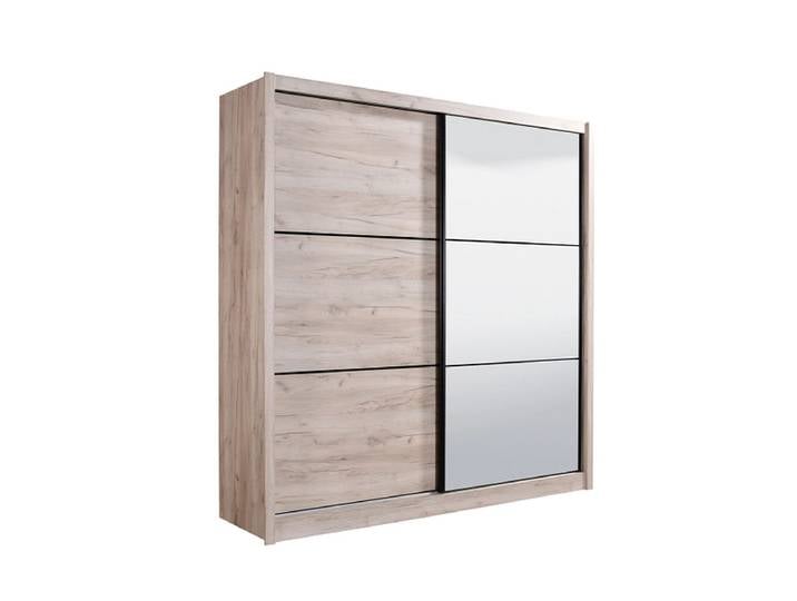 Schwebetürenschrank NAVARA eiche 2 Türen