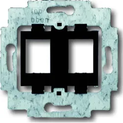 Busch-Jaeger Tragring für Modular-Jack schwarz. Sockel 1814