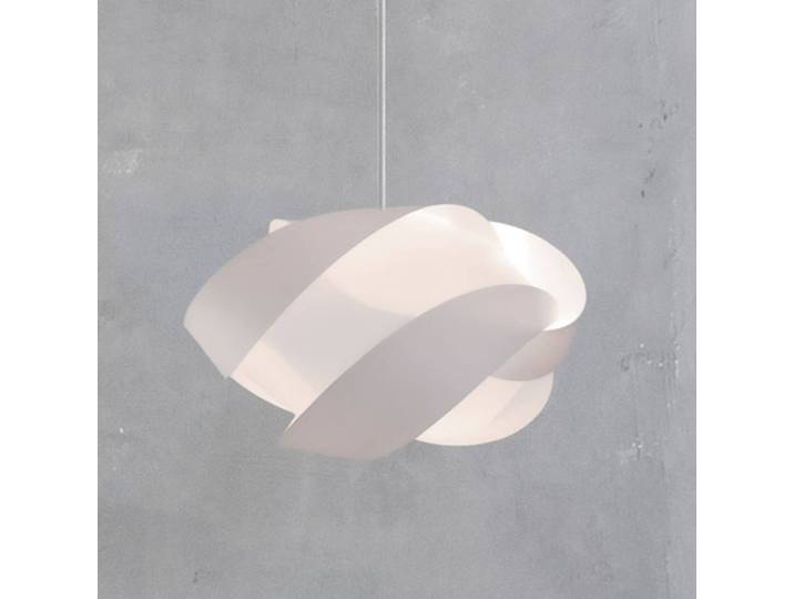 UMAGE Designer Hängelampe Ribbon, dimmbar, weiß / opal, für Wohn- / Esszimmer, Kunststoff, Modern, Pendelleuchte