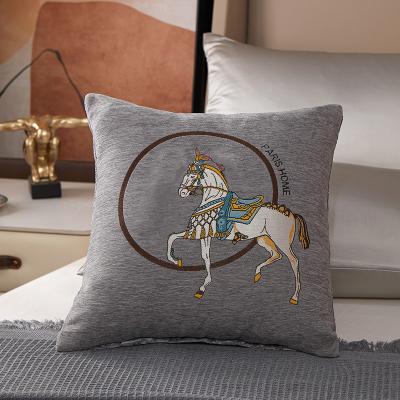 Inspire Daily Merch Casual Sofa Throw Pillow Case, Square Cushion Cover Pillow Case, Modern Decorative Holiday Home Pillow gray