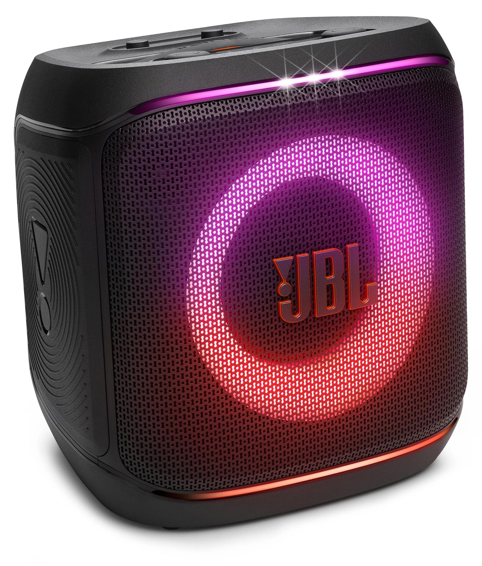 JBL Partybox Encore 2, kabelloser Bluetooth Partylautsprecher mit Mikrofon, 15 S