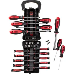 KRAFT WERKZEUGE Schraubendreher-/Stecknuss Set 44-tlg.