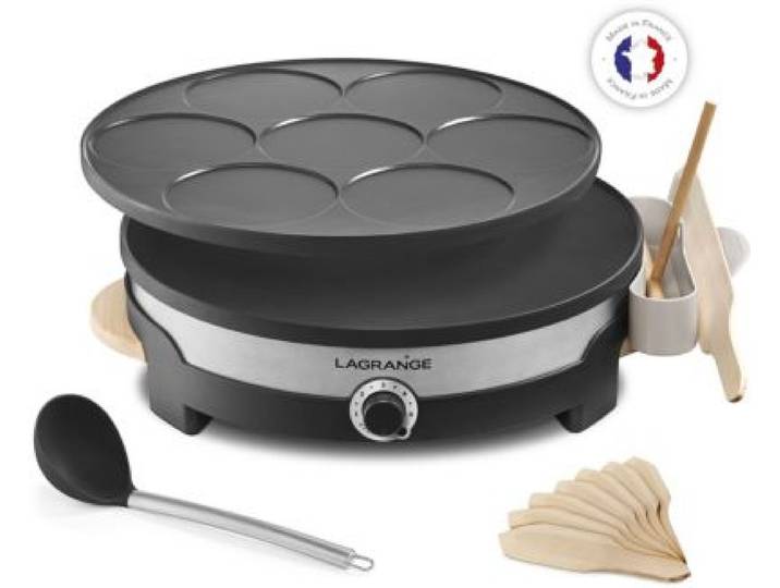 Lagrange - Crêpière Tradi Duo Grande Et Mini Crêpes 10901
