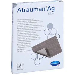 Atrauman Ag 5x5 cm sterile Salbenkompressen