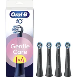 Oral-B, Zahnbürstenkopf, iO RB SBF-4 GentleCare Black 4-pack (4x)