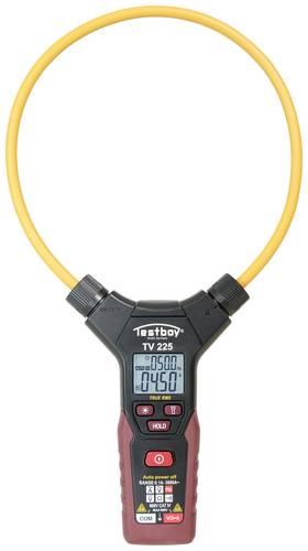 Testboy TV 225 Stromzange digital CAT IV 600V Anzeige (Counts): 4000