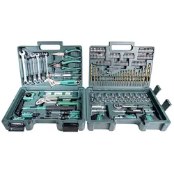 Brüder Mannesmann 176-tlg. Werkzeugkoffer M29086 Bits Bohrer Ratsche TÜV/GS