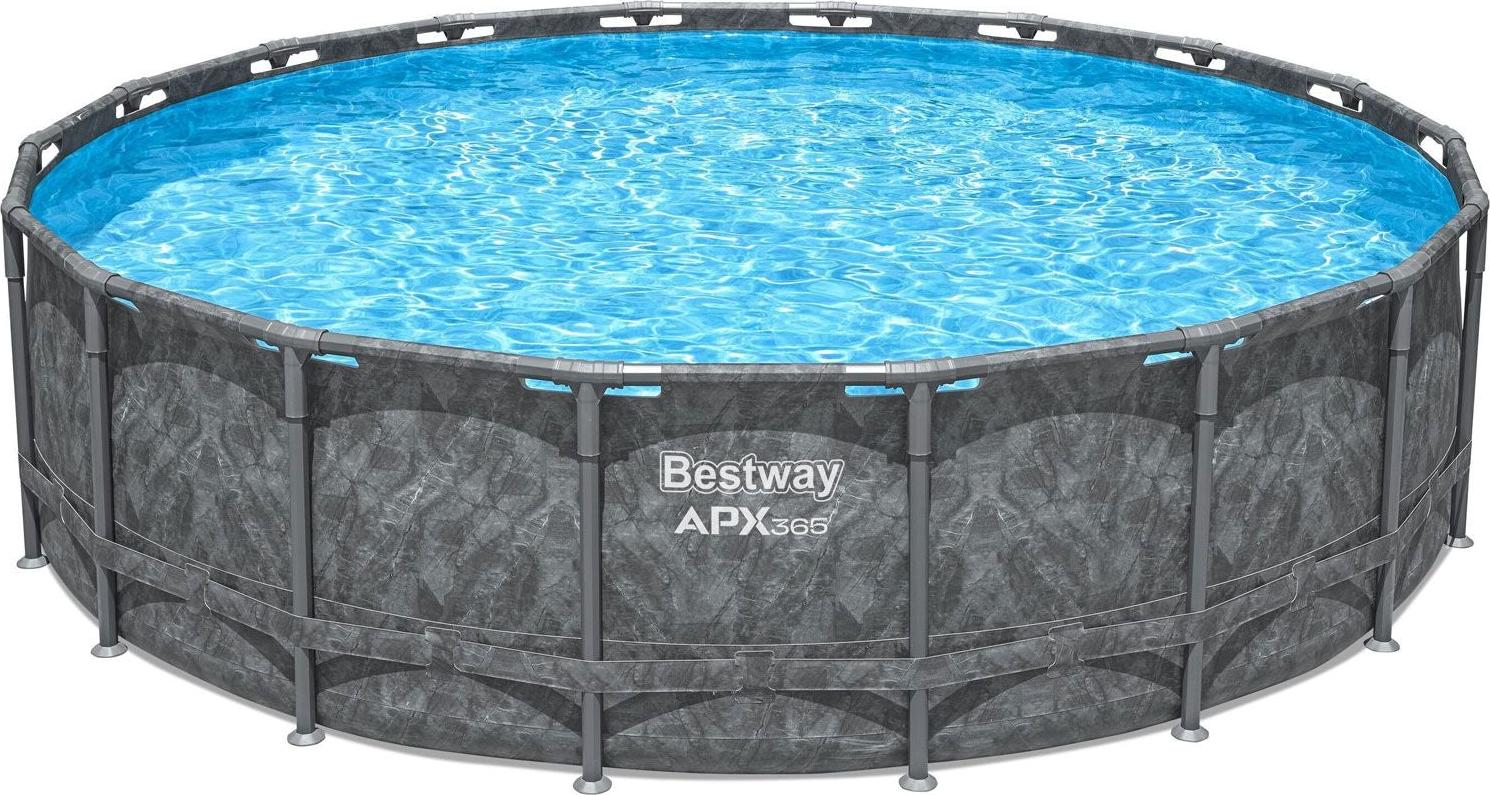 Rundpool-Set 5,49 m x 1,32 m, ganzjährige Nutzung