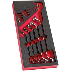 FACOM Schaumstoffmodul mit Ringschl. - 7-tlg