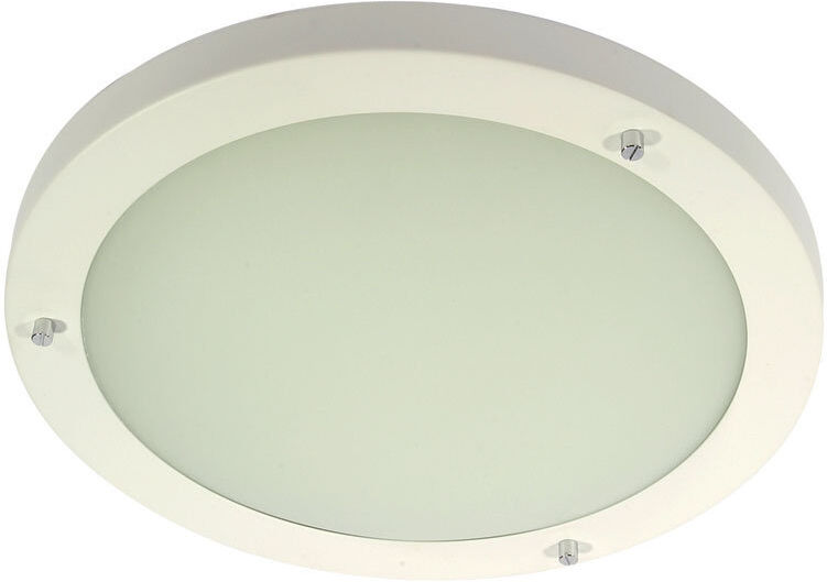17 Stories Bretton Flush Mount White 9cm H X 30cm W X 30cm D