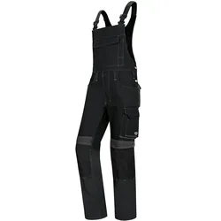 Latzhose "1802-720" Comfort Plus - 42 - schwarz