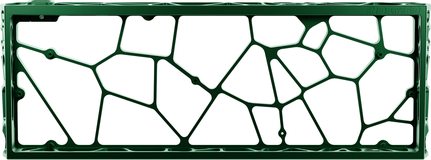 Kbdfans Holy60 - Anodized Pine Green