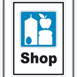 HB-Druck Shop Aufkleber A0 (841x1189mm)