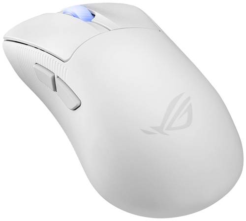 Asus ROG Keris II WL Ace Gaming-Maus Bluetooth Optisch Weiß 7 Tasten 42000 dpi Ergonomisch, Beleuchtet