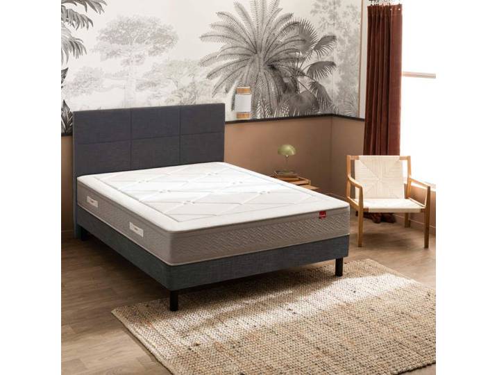 Matelas Epeda ressorts multi-actif et laine L'Échappée 90x200