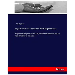 Repertorium der neuesten Kirchengeschichte, Fachbücher von Anonym