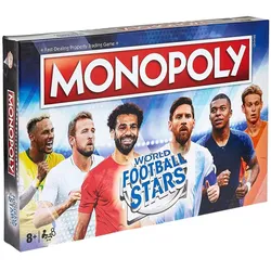 Winning Moves : Monopoly - World Football Stars (WM01927-EN1) (Englisch, 2 - 6 Spieler)