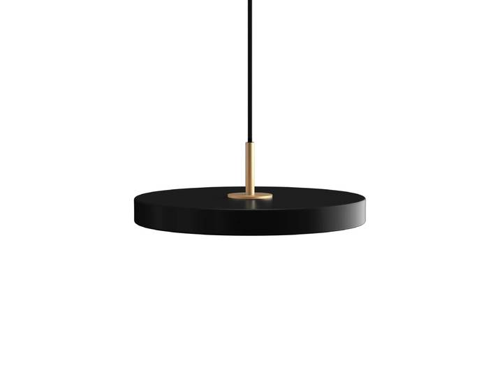 UMAGE - Asteria Mini LED-Pendelleuchte, Messing / schwarz