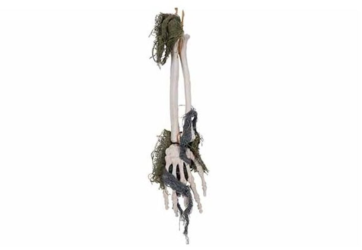 Cosy @ Home Hand Skelet Hanger Natuur B: 11 cm, D: 3 cm, H: 42 cm