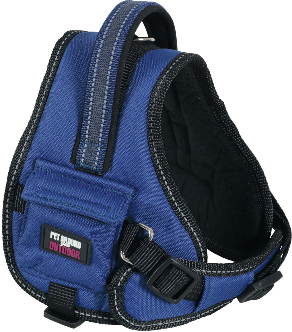 PET AROUND YOU Pettorina Outdoor Blu XXL