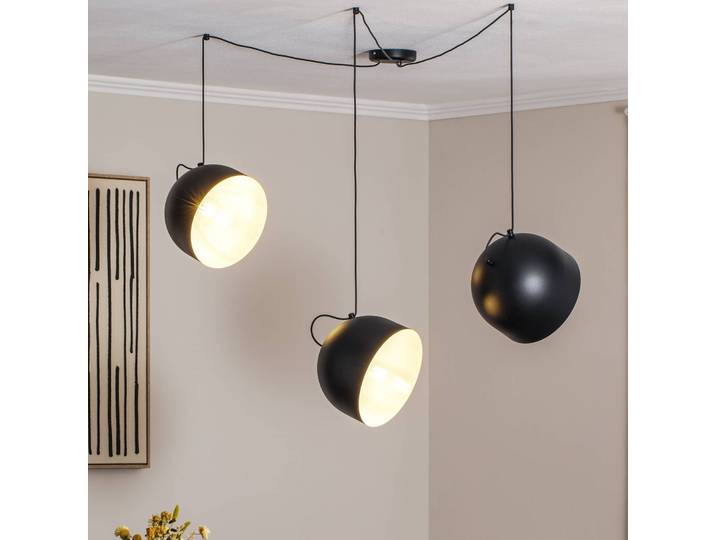 Hängeleuchte Pepe ALDEX, dimmbar, schwarz, für Wohn- / Esszimmer, Metall, Modern