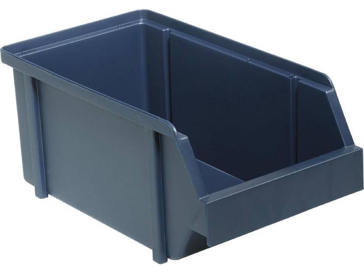 Raaco 4-280 - Magazijnbak 101x125x228mm - Stapelbaar Blauw