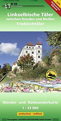 Linkselbische Täler zwischen Dresden und Meißen: Wander- und Radwanderkarte 1:33 000 GPS-fähig wetterfest-reißfest - Preis vom 10.10.2026 11:48:34 h