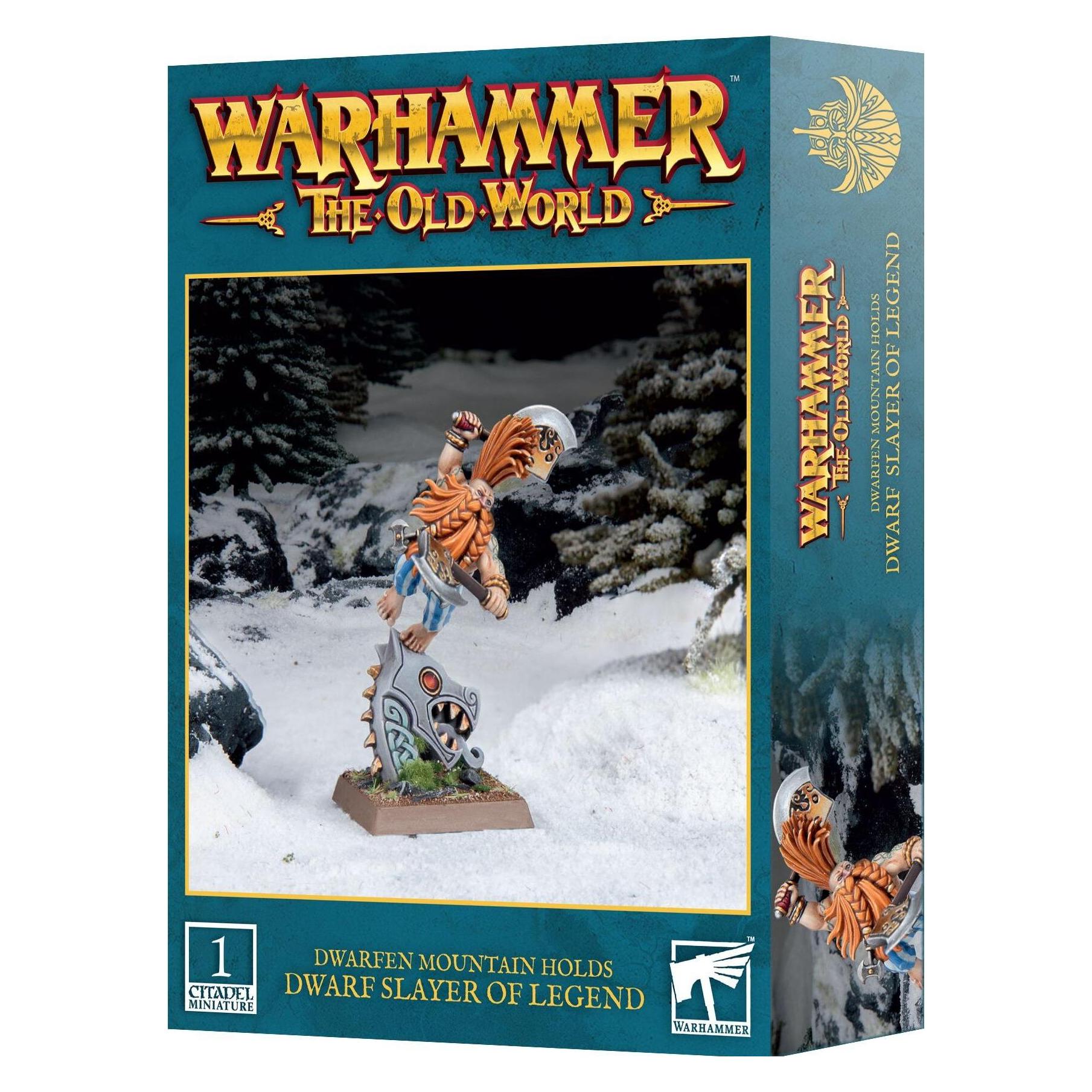 Games Workshop Warhammer ToW - Dwarfen Mountain Holds Tueur de Legende (Kunststoff) (10-15)