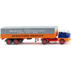WIKING 051504 1:87 Pritschensattelzug (Henschel) "Spedition Pracht"