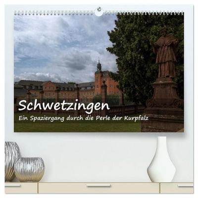 Schwetzingen - Ein Spaziergang durch die Perle der Kurpfalz (hochwertiger Premium Wandkalender 2026 DIN A2 quer), Kunstdruck in Hochglanz