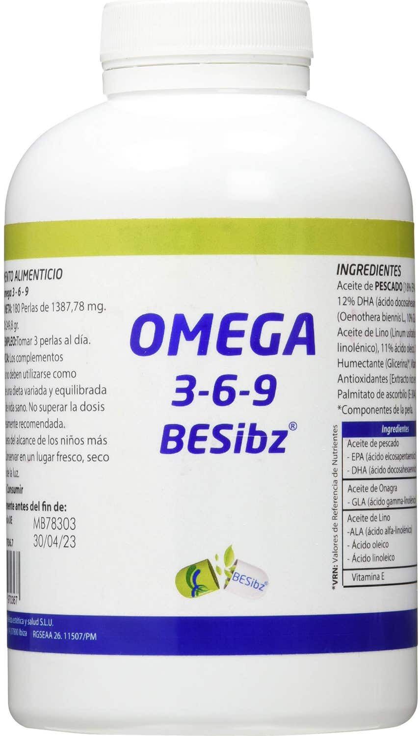 BESibz Omega 3-6-9 180 caps