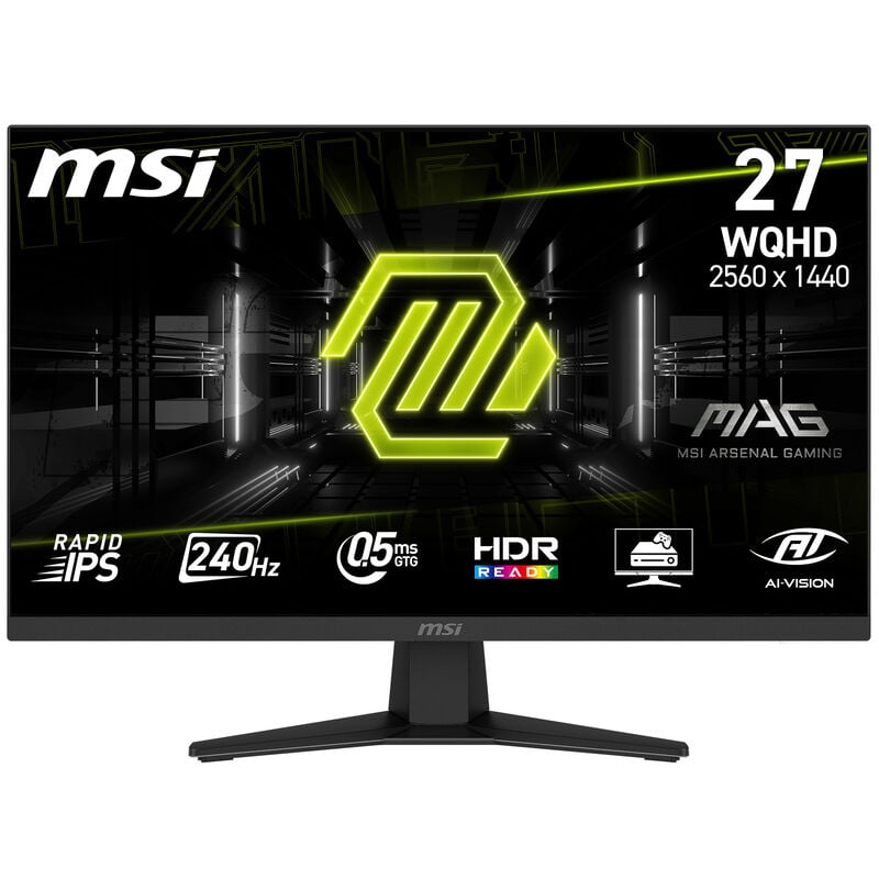 MSI MAG 274QFDE X24, 27 Zoll QHD Gaming-Monitor, 240Hz, IPS-Panel, Adaptive-Sync