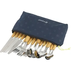Outwell Calella Pouch Besteckset 16-teilig mit Reißverschlusstasche