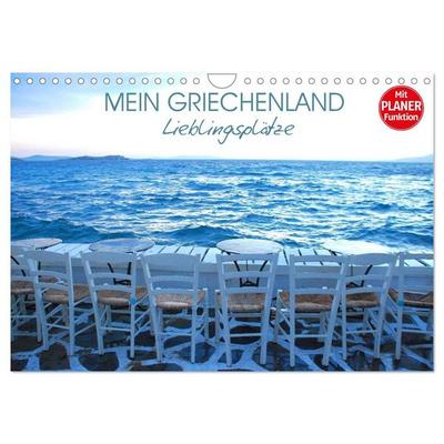 Mein Griechenland - Lieblingsplätze (Wandkalender 2027 DIN A4 quer), CALVENDO Monatskalender