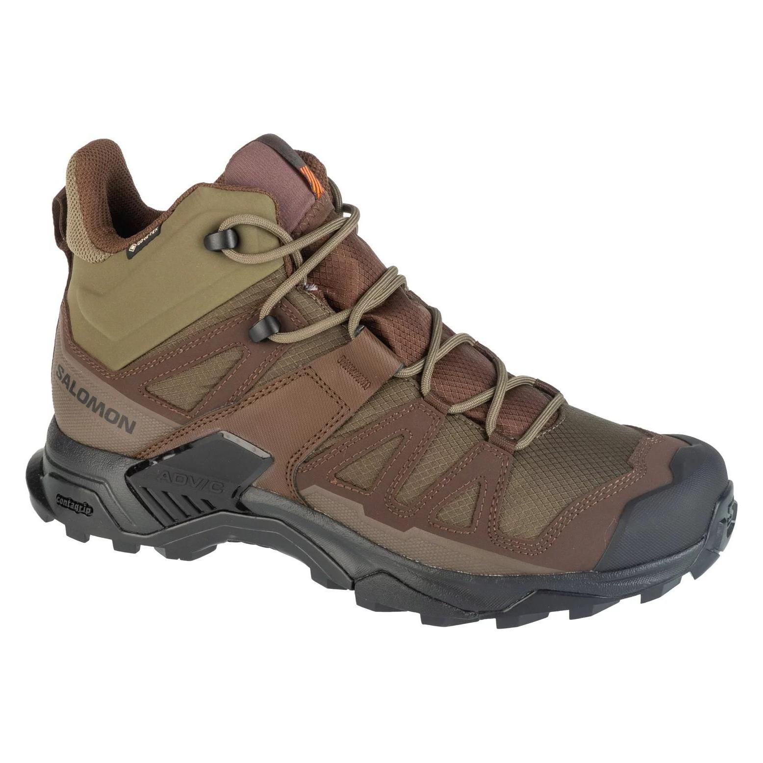 Salomon X ULTRA TRACKER GTX - Green / Earth Brown - Green / Earth Brown - UK 11 (EU 46) (46) (180-476070-11)