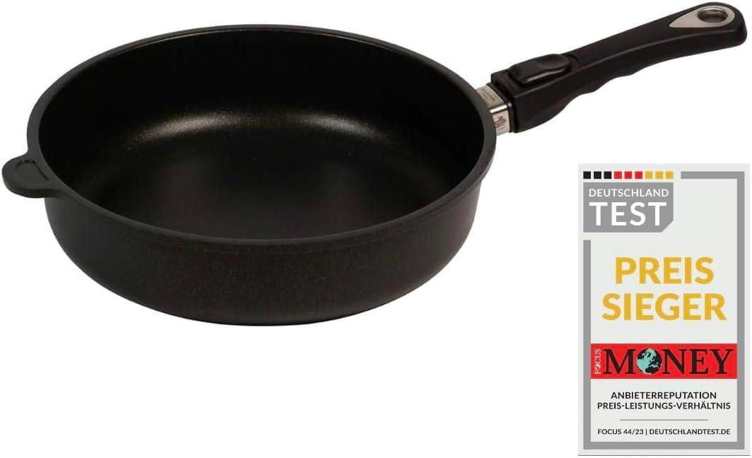 Themapan Ø 28 cm, abnehmbarer Stiel, nachhaltig, klimafreundlich