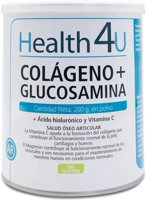 Health4u H4U Colágeno + Glucosamina En Polvo 200g