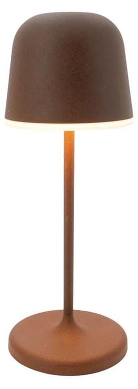Eglo Mannera oplaadbare tafellamp roestbruin