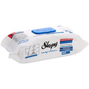Sleepy Reinigungstücher Easy Clean XL Bleichzusatz, feucht, für alle Oberflächen, im Softpack, 60 Tücher