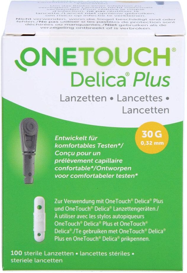 One Touch Delica Plus Nadellanzetten 100stk