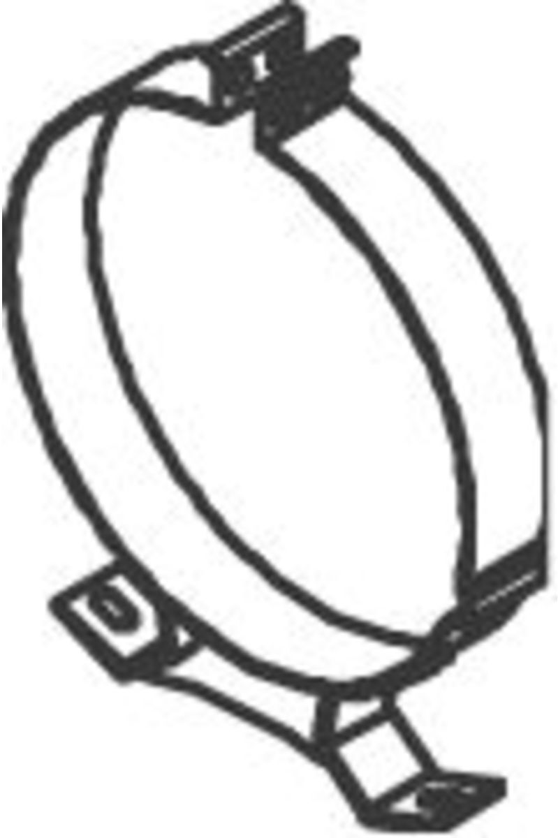 Dinex Supporto, silenziatore 28884