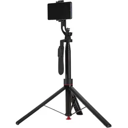 Benro BK70 Smart Selfie Stick and Tripod, Selfie Stick, Schwarz