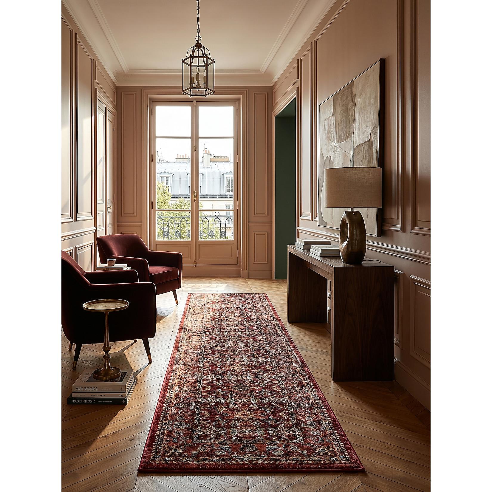 Läufer Berber Rot 66 x 300 cm - GLAZERT Kadima Design