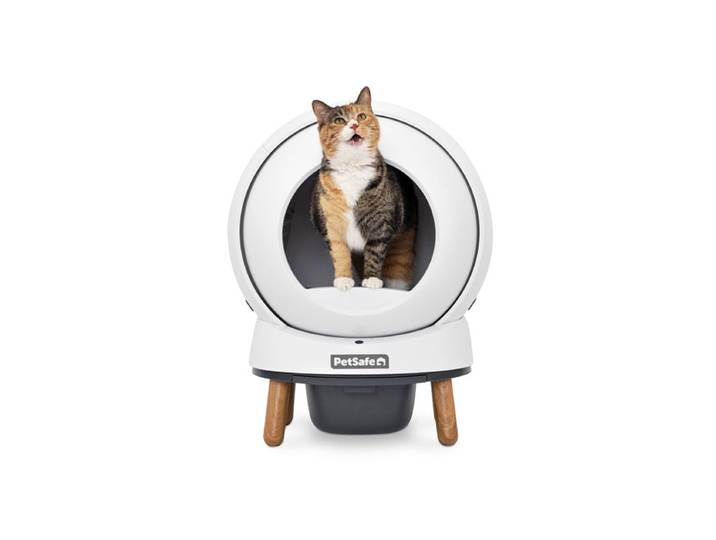 PETSAFE SMARTSPIN Automatische Katzentoilette - Weiß