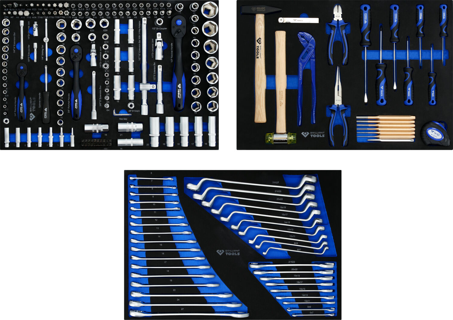 Brilliant Tools Werkzeugsatz Bt157248