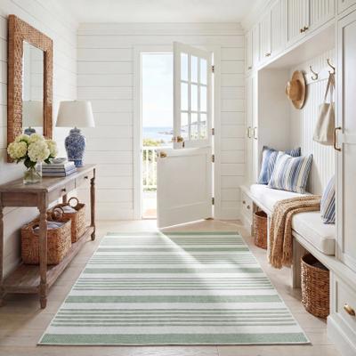 SAFAVIEH Bermuda George Geometric Indoor/Outdoor Waterproof Rug